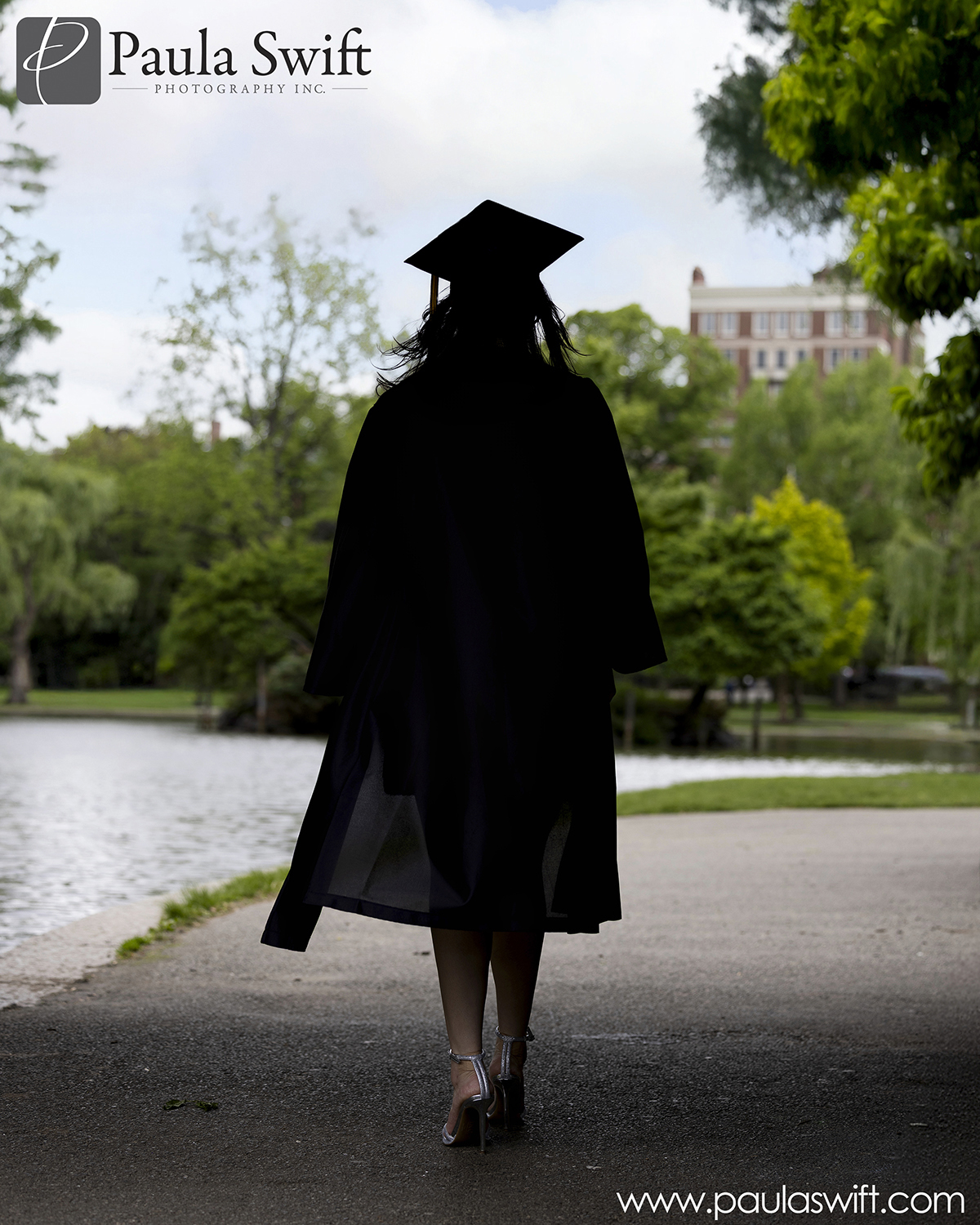 editorial graduation portrait boston public garden