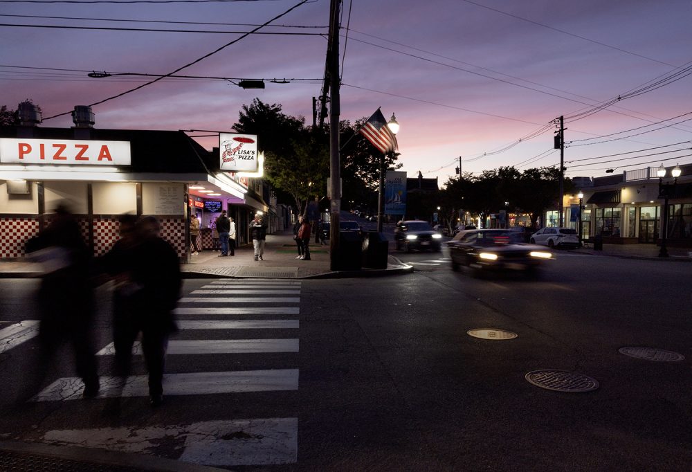 Crossing Into Evening