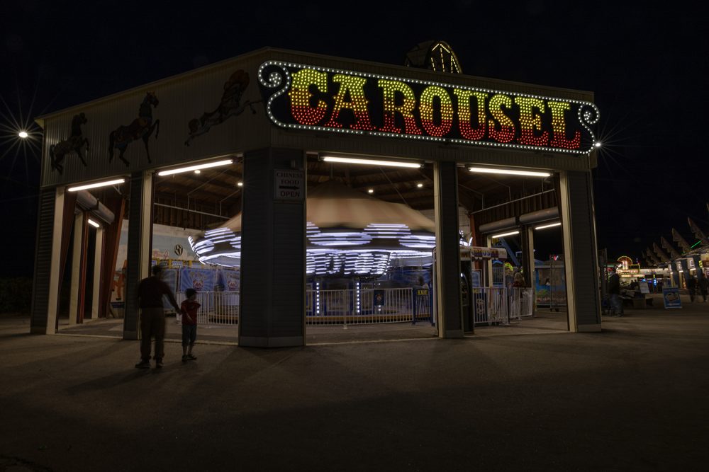 Gathering at the Carousel