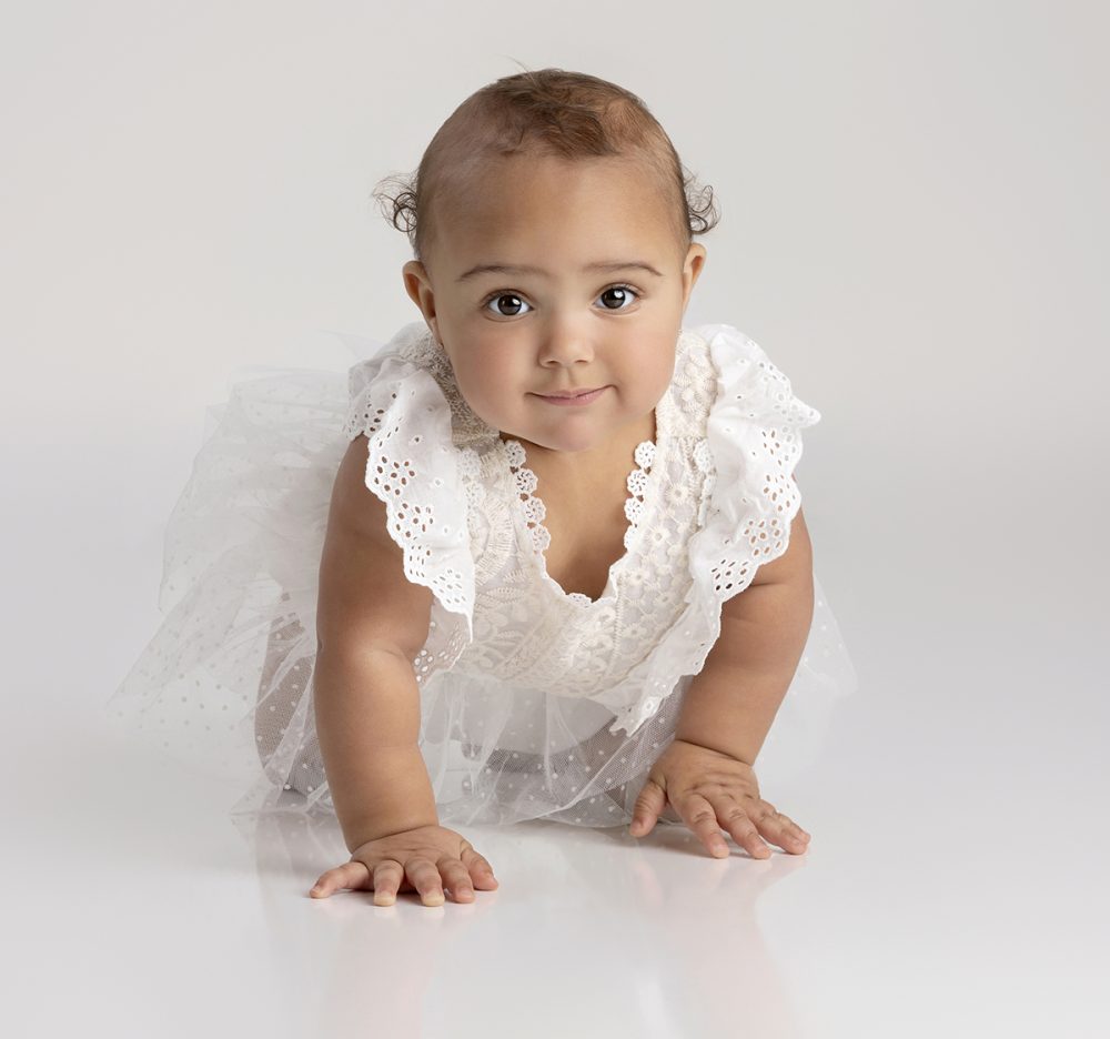 baby photographer sudbury ma studio crawling baby portrait